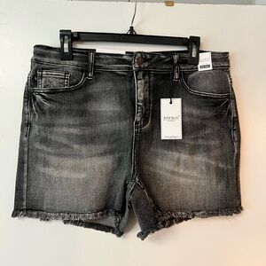 Judy Blue Black Denim Women's Shorts